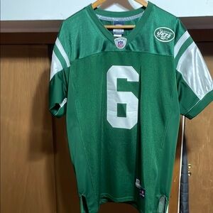 New York Jets Mark Sanchez Jersey. Size 48 (L) letters and numbers sewn on.